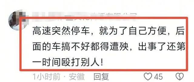 小孩高速下车被撞飞 父亲怒揍对方司机