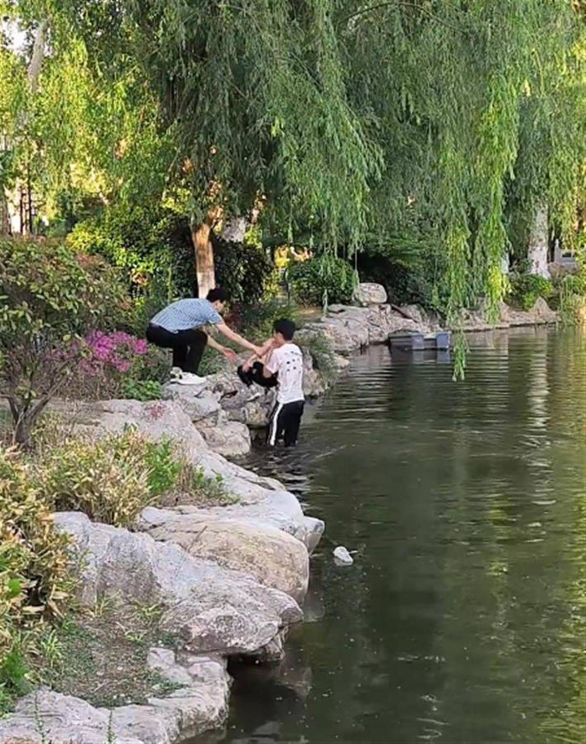 徐州一女童落水被救起,家长赶来先责怪孩子,救人者:家长当时吓坏了,后来已道谢