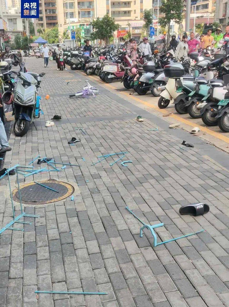 林某(男,24岁),高空抛下自行车等,被刑事拘留!