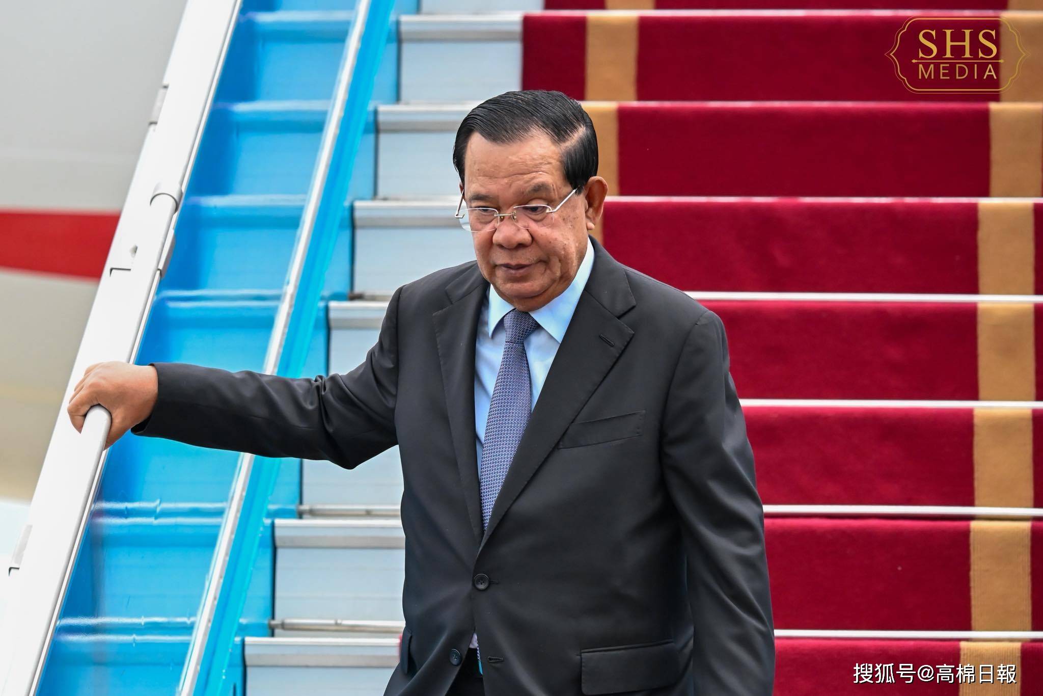 洪森抵达河内 出席越南80周年国庆