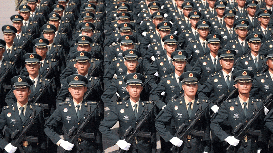 纪念大会即将开始!受阅部队已在长安街列阵,准备就绪