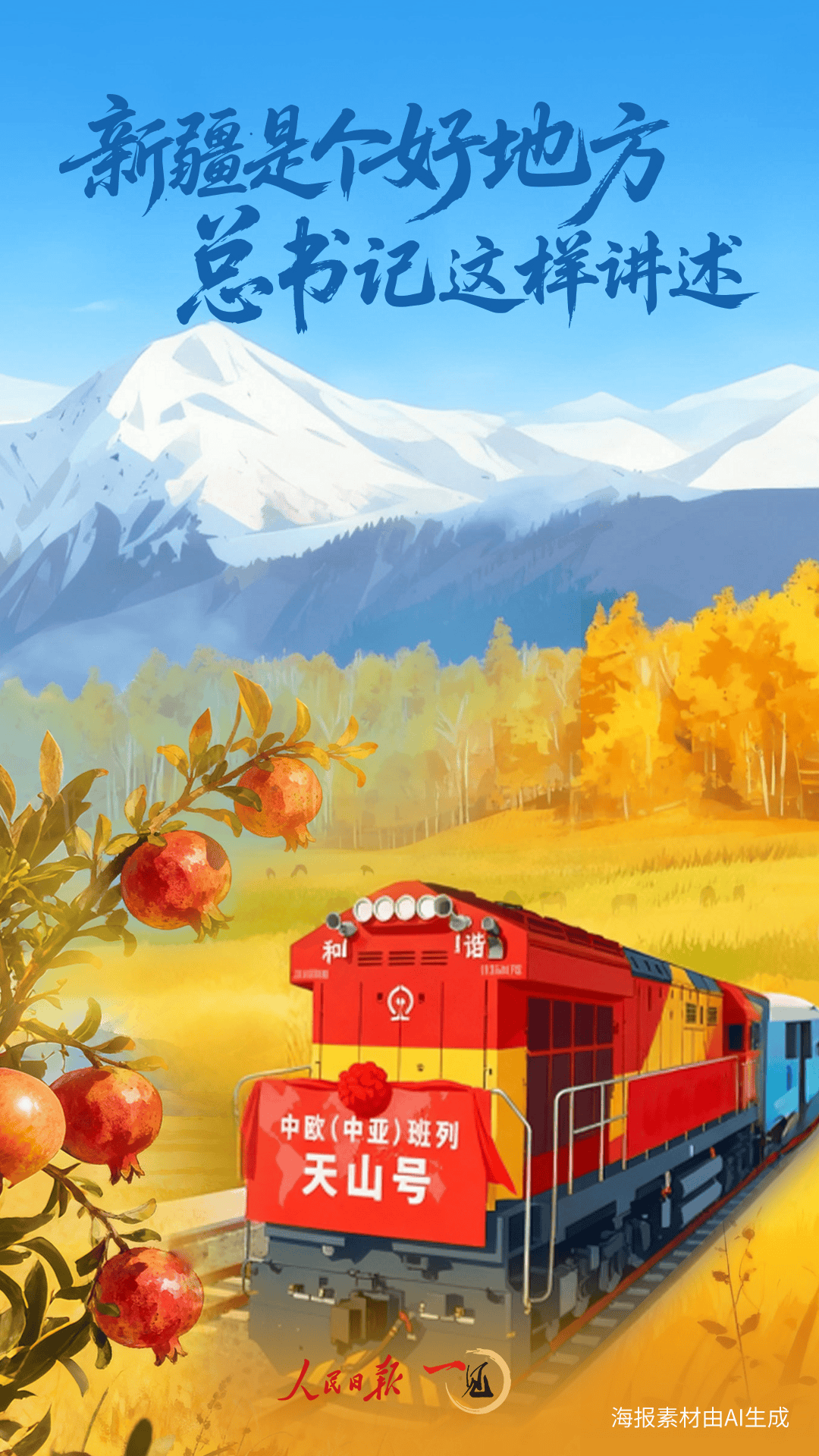 新疆是个好地方,总书记这样讲述