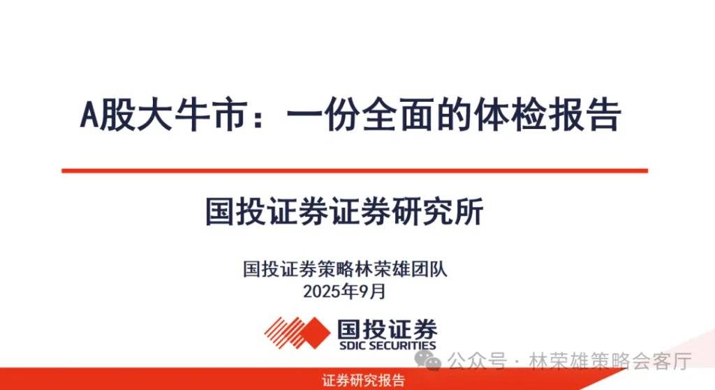 A股大牛市:一份全面的体检报告