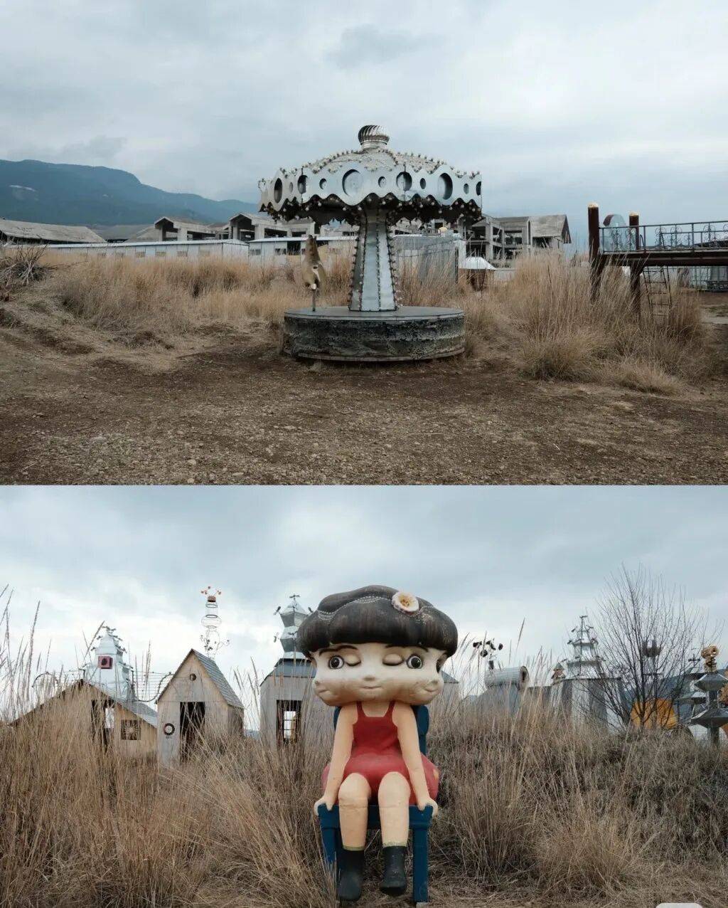 “人体蜈蚣、三面女孩”等被指观感不适,景区:向公众致歉,已拆除