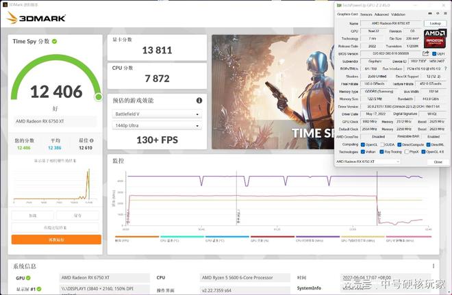 关于6700xt挖eth超频参数的信息